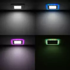 Светильник точечный светодиодный встраиваемый Gauss Backlight RGB BL423 под отверстие 120 мм, 2.25 м², RGB, цвет белый