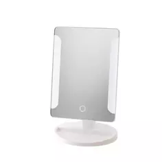 Зеркало настольное Swensa BSA-MR 22x16 см с подсветкой цвет белый Без бренда