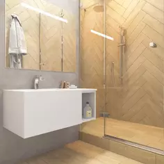 Керамогранит Gracia Ceramica Serra 12.5x50 см 0.875 м² неполированный цвет коричневый