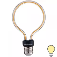 Лампа светодиодная филаментная Elektrostandard E27 4 Вт декоративная прозрачная 220 лм теплый белый свет