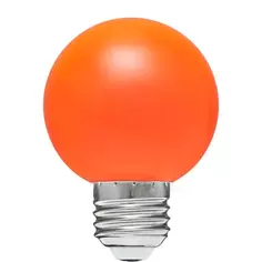 Лампа светодиодная Volpe E27 3 Вт шар 240 Лм красный свет