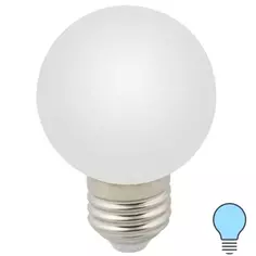 Лампа светодиодная Volpe E27 3 Вт шар белый 240 Лм холодный белый свет