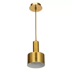 Светильник подвесной Valta, 1 лампа, 5 м², цвет бронза Lamplandia