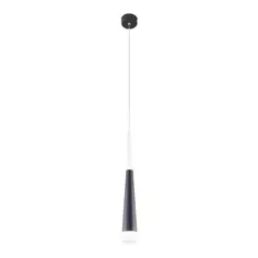 Светильник подвесной светодиодный DLR038 3 м² нейтральный белый свет цвет чёрный Elektrostandard