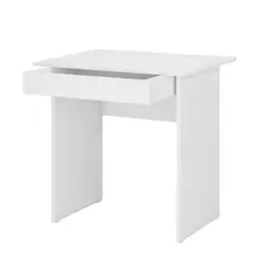 Письменный стол Милан с ящиком 76.5x74.5 см ЛДСП цвет белый Без бренда