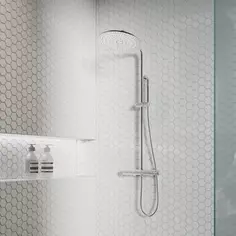 Мозаика керамическая Smart Mosaic Homework Hexagon White Glossy 26.5x27.8 см цвет белый