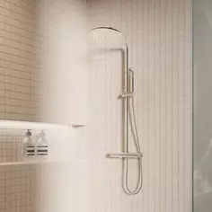 Мозаика керамическая Smart Mosaic Homework L.Beige Matt 30.6x30.6 см цвет бежевый