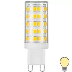 Лампа светодиодная G9 220 В 9 Вт кукуруза 750 лм, тёплый белый свет Elektrostandard