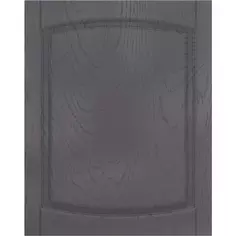 Дверь для шкафа Delinia ID Петергоф грей 77х60 см МДФ цвет графит