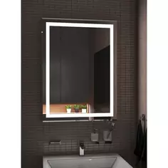 Зеркало для ванной Пронто Люкс с подсветкой 50x70 см Без бренда