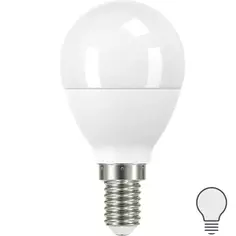 Лампа светодиодная Lexman P45 E14 175-250 В 7.2 Вт матовая 750 лм нейтральный белый свет