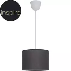 Светильник подвесной Inspire Sitia 1 лампа Е27, цвет серый
