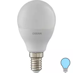 Лампа светодиодная Osram Antibacterial E14 220-240 В 7.5 Вт шар малый 806 лм холодный белый свет