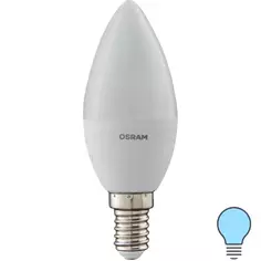 Лампа светодиодная Osram Antibacterial E14 220-240 В 5.5 Вт свеча 470 лм, холодный белый свет