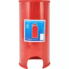 Подставка под огнетушитель Фаэкс ОГН-П10, 146x312x146 мм, металл, цвет красный Без бренда