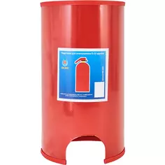 Подставка под огнетушитель Фаэкс ОГН-П15, 170x312x170 мм, металл, цвет красный Без бренда