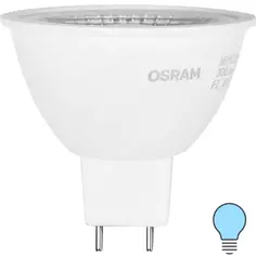 Лампа светодиодная Osram GU5.3 220-240 В 4 Вт спот прозрачная 300 лм холодный белый свет