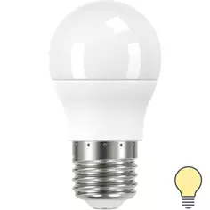 Лампа светодиодная Lexman P45 E27 175-250 В 7.5 Вт матовая 750 лм теплый белый свет