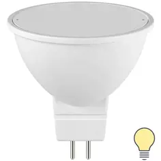 Лампа светодиодная Lexman Frosted G5.3 12 В 7.5 Вт матовая 700 лм теплый белый свет