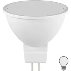 Лампа светодиодная Lexman Frosted G5.3 12 В 5.5 Вт матовая 500 лм нейтральный белый свет