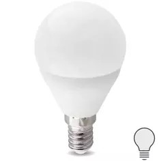 Лампа светодиодная E14 220-240 В 8 Вт шар матовая 750 лм нейтральный белый свет Без бренда