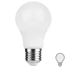 Лампа светодиодная E27 220-240 В 7 Вт груша матовая 600 лм нейтральный белый свет Без бренда