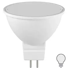 Лампа светодиодная Lexman Frosted G5.3 12 В 7.5 Вт матовая 700 лм нейтральный белый свет