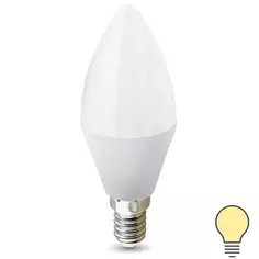 Лампа светодиодная E14 220-240 В 8 Вт свеча матовая 750 лм теплый белый свет Без бренда