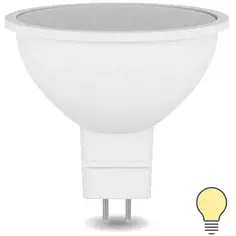 Лампа светодиодная GU5.3 220-240 В 8 Вт спот матовая 700 лм теплый белый свет Без бренда