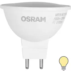 Лампа светодиодная Osram GU5.3 220-240 В 6.5 Вт спот матовая 500 лм тёплый белый свет