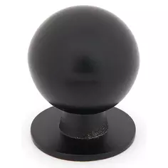 Ручка-кнопка мебельная B8354S.BLMATT, цвет матовый черный Palladium