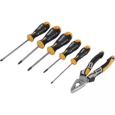 Набор отверток Felo Ergonic 40096604 пассатижи, 6 шт.