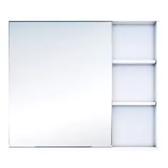 Зеркальный шкаф Vigo Matteo 15.6x80x70 см цвет белый