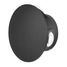 Светильник настенный уличный светодиодный влагозащищенный Duwi Nuovo IP65 теплый белый свет, 4 луча цвет черный