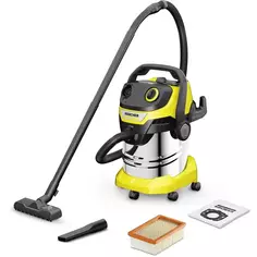 Пылесос строительный Karcher WD 5 S V-25/5/22, 1100 Вт, 25 л