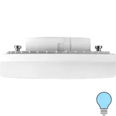 Лампа светодиодная GX53 6 Вт холодный белый свет, цвет белый Elektrostandard