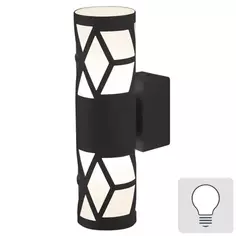 Настенный светильник светодиодный Fanc 6 Вт нейтральный белый свет, цвет черный Elektrostandard