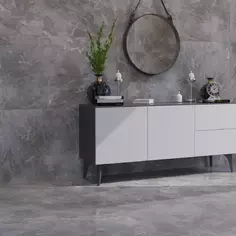 Керамогранит Grasaro Softmarble 120x60 см 1.44 м² лаппатированный цвет серый