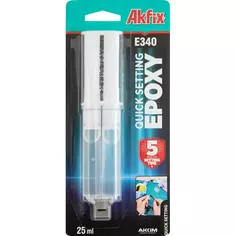 Клей эпоксидный Akfix быстротвердеющий 25 мл