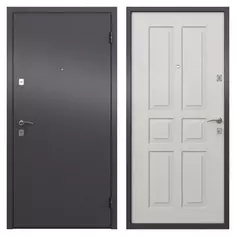 Дверь входная металлическая Альта Фина 950 см правая цвет белый Torex