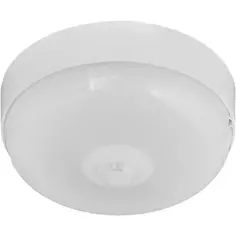 Светильник настенно-потолочный Volpe ULW-Q216 12 Вт IP65 с датчиком движения круг цвет белый, накладной