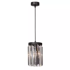 Подвесной светильник Vitaluce Равена 1 лампа 3 м² цвет черный