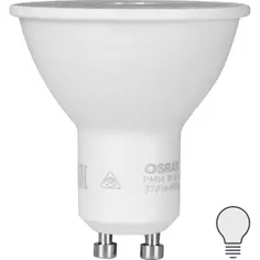 Лампа светодиодная Osram GU10 230 В 4 Вт спот прозрачная 265 лм нейтральный белый свет