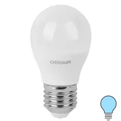 Лампа светодиодная Osram шар 7Вт 600Лм E27 холодный белый свет