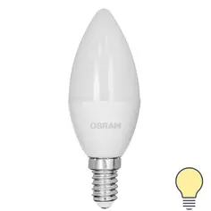 Лампа светодиодная Osram свеча 7Вт 600Лм E14 теплый белый свет