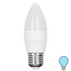 Лампа светодиодная Osram свеча 5Вт 470Лм E27 холодный белый свет