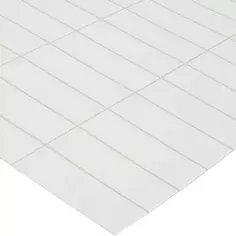 Листовая панель ПВХ Снежная белый 960x485x3 мм 0.47 м² Без бренда