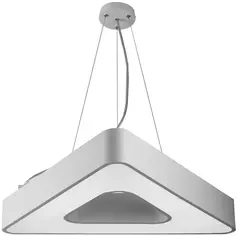 Светильник подвесной светодиодный «Geometria» Delta 5 м² нейтральный белый свет цвет белый Без бренда