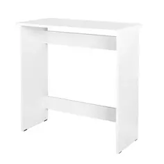 Стол компьютерный прямоугольный 75x75.4x38.6 см ЛДСП белый Без бренда