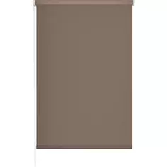 Штора рулонная блэкаут Midnight 70x175 см коричневая Garden